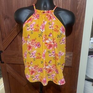 Haute Monde Floral Tank Size medium